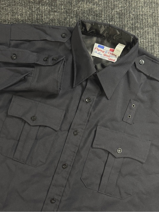 Flying Cross Other - Vintage Flying Cross DeLuxe Navy Police Uniform LongSleeve Made in USA 17 ½ x 33